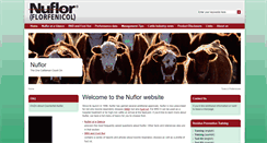 Desktop Screenshot of nuflor.com